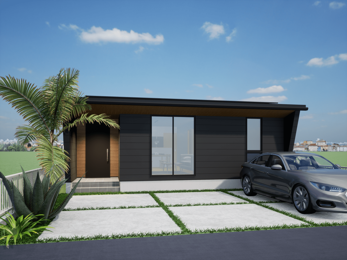 南道路｜２５坪プラン